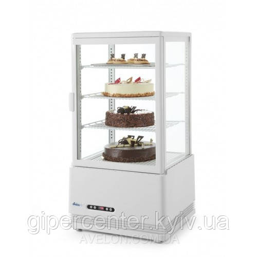 Вітрина холодильна настільна 68 л HENDI 233634 біла