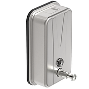 Дозатор рідкого мила матова сталь 1л. Afacan Plastik 13421