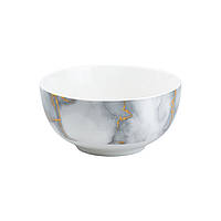 Lugi Столовий сервіз тарілок та чашок на 6 персон керамічний Сірий