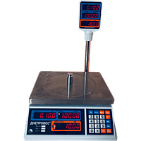 Весы торговые электронные ВТД-Т2-СВ до 30 кг Днепровес