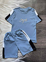 Детский набор комплект костюм на лето для мальчика 122-128см