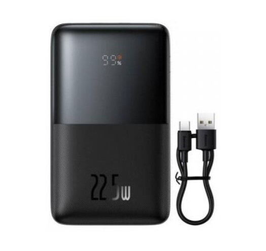 УМБ Павербанк Baseus Power Bank Bipow Pro 20000mAh 22.5W із швидкою зарядкою Чорний