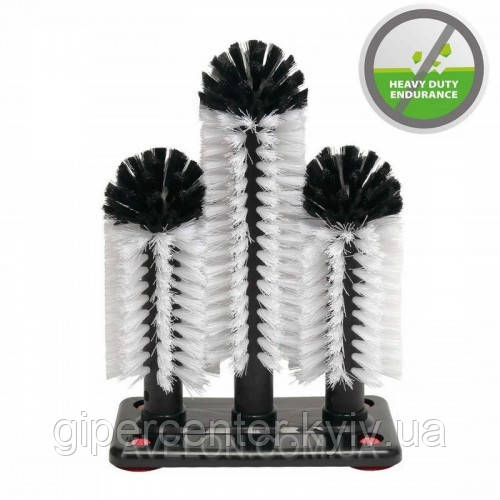 Комерційний йорж для миття склянок потрійний GWB2