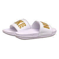 Тапочки женские Nike Wmns Offcourt Slide White Metallic Gold (BQ4632-106) TR_1487