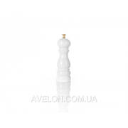 Млин для солі дерев'яний, колір білий глянець, 180 мм HENDI 469293