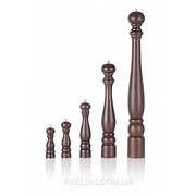 Млин для солі дерев'яний, колір коричневий, 180 мм HENDI 469095