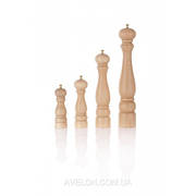 Млин для солі дерев'яний, колір натуральний, 180 мм HENDI 469217