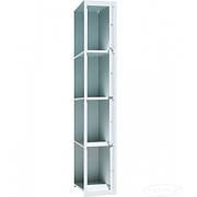 Комірковий приставний шафа без 1 стінки ШО-400/1-4пр. уп