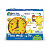 Обучающая игра LEARNING RESOURCES - ИЗУЧАЕМ ВРЕМЯ Learning Resources LER3220, Land of Toys