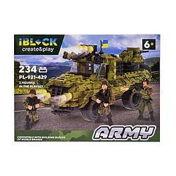 Дитячий конструктор Армія IBLOCK PL-921-429, 3 фігурки у комплекті Вид 1, World-of-Toys