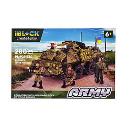 Дитячий конструктор Армія IBLOCK PL-921-430, 3 фігурки  Вид 1, World-of-Toys