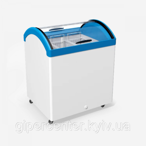 Морозильна скриня з вигнутим склом Juka M200V