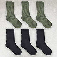 Набор носков мужских 6 пар треккинговых хлопок премиум сегмент размер 39-42