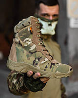 Тактические ботинки Monolit cordura мультикам , военная мужская обувь