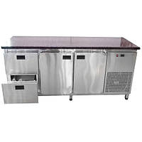 Холодильный стол 2 двери 2 ящика 1860х700х850 Tehma 98918
