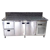 Холодильный стол с гранитной столешницей 1860х700х850 Tehma 14743