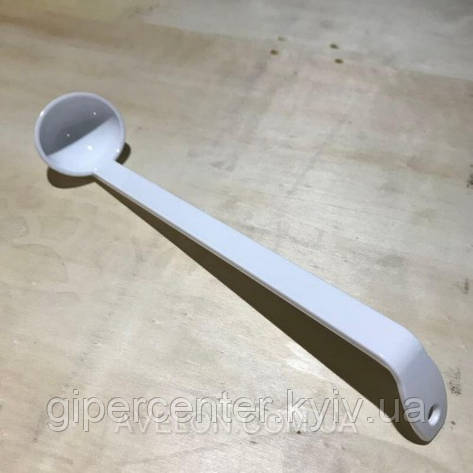 Половник із полікарбонату, 24 см Білий Gastroplast GBK--0024W, фото 1