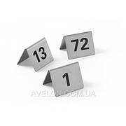 Набір табличок-номерів (1-12) HENDI 663844