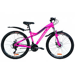 Велосипед сталь 26 Formula ELECTRA AM DD рама-15" рожевий (матовий) з крилом Pl 2024
