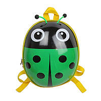 Детский рюкзак "Божья коровка" зелёный HY0002-6, Land of Toys