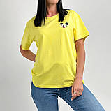 Жіноча футболка з принтом Міккі Маус, прямий крій, кулірка бавовна, повсякденна, Casual | Норма та батал, фото 5