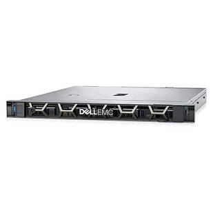 Сервер Dell EMC R250, Xeon E-2314, 16GB, 1x2TB SATA, PERC H355 4LFF NHP, iDRAC9 Basic, PSU 450W cabled, 3Yr