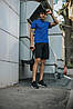 Комплект Nike КЕПКА + поло електрик та шорти + Барсетка, фото 2
