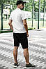 Комплект Nike КЕПКА + поло білий та шорти + Барсетка, фото 6