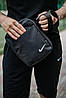Комплект Nike КЕПКА + поло бірюзово-чорний та шорти + Барсетка, фото 7