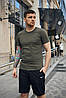 Комплект Nike футболка хакі + шорти, фото 4