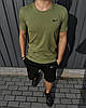 Комплект Nike футболка хакі + шорти, фото 8