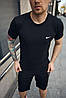 Комплект Nike футболка чорна + шорти, фото 6
