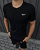 Комплект Nike футболка чорна + шорти, фото 9