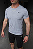 Комплект Nike футболка сіра + шорти, фото 3