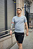 Комплект Nike футболка сіра + шорти, фото 5