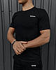 Комплект Reebok футболка чорна + шорти, фото 8