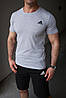 Комплект Adidas футболка сіра + шорти, фото 2