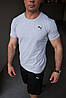 Комплект Puma футболка сіра + шорти, фото 3