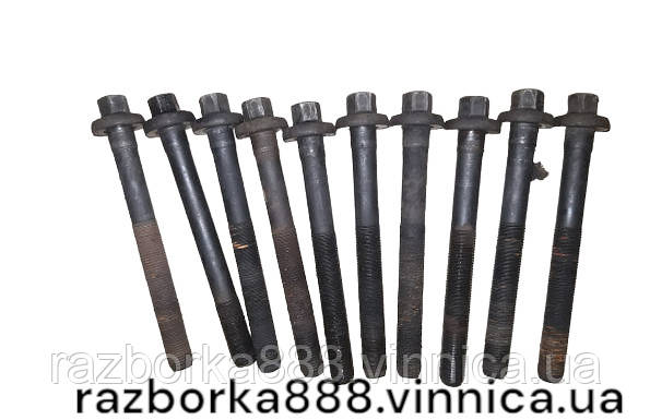 Комплект болтів ГБЦ ВАЗ 2107,21213 М12×115(10 шт) б.у