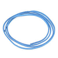 Шнур замшевый, голубой, 2,5 мм -1 метр