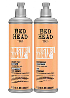 Набор увлажняющий безсулфат шамп и кондиционер TIGI Bed Head Moisture Maniac Shampoo 400 мл