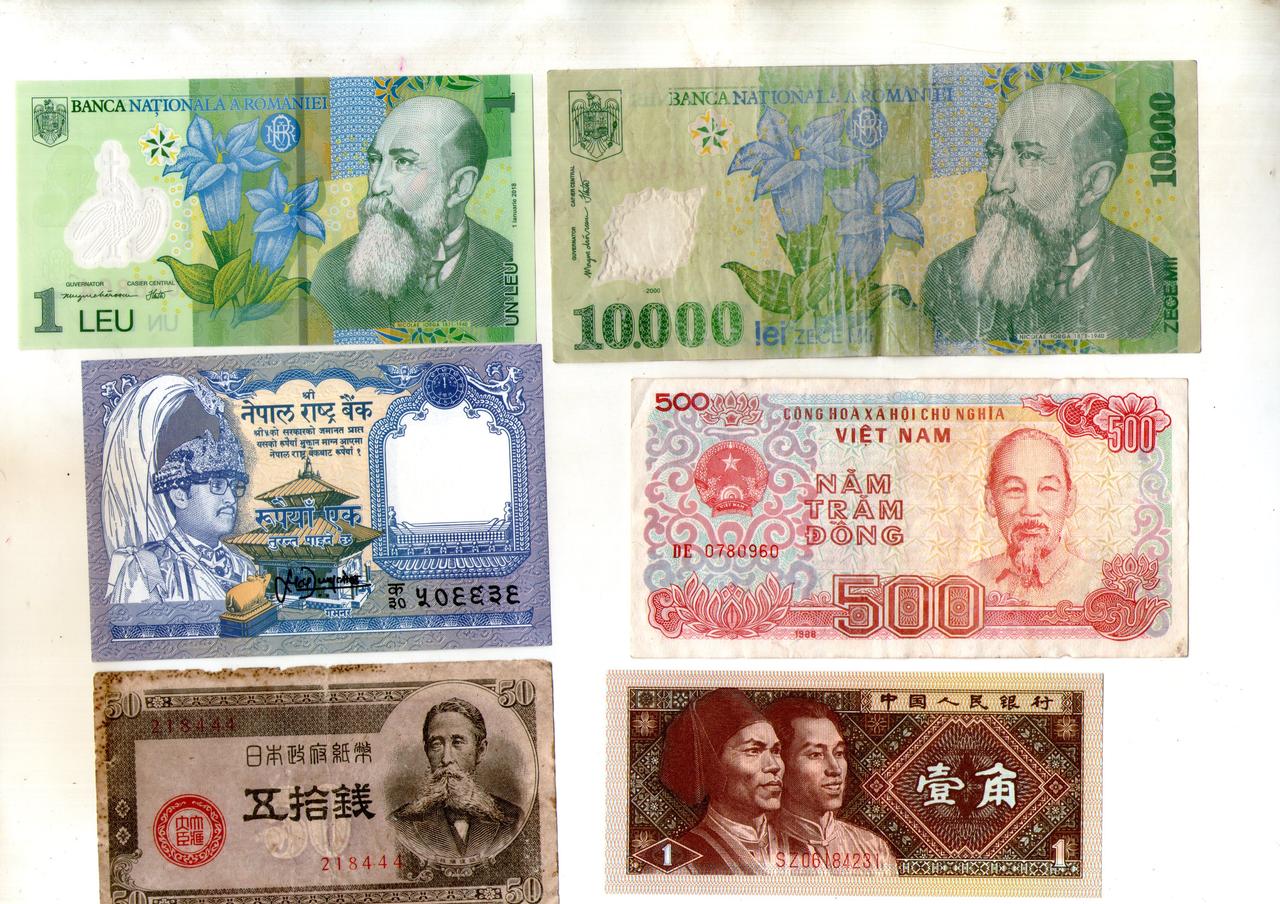 Набір банкнот країн Світу - 6 шт. №100, фото 1