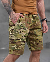 Тактические военные шорты летние 7.62 мультикам, армейские мужские шорты для военных камуфляжные