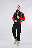 Костюм чоловічий Intruder: куртка soft shell light "iForce" червона + штани "Hope" чорні, фото 3