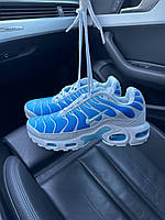 Женские демисезонные кроссовки Nike Air Max TN SE Bleached Aqua (синие) повседневные кроссы 2610 Найк