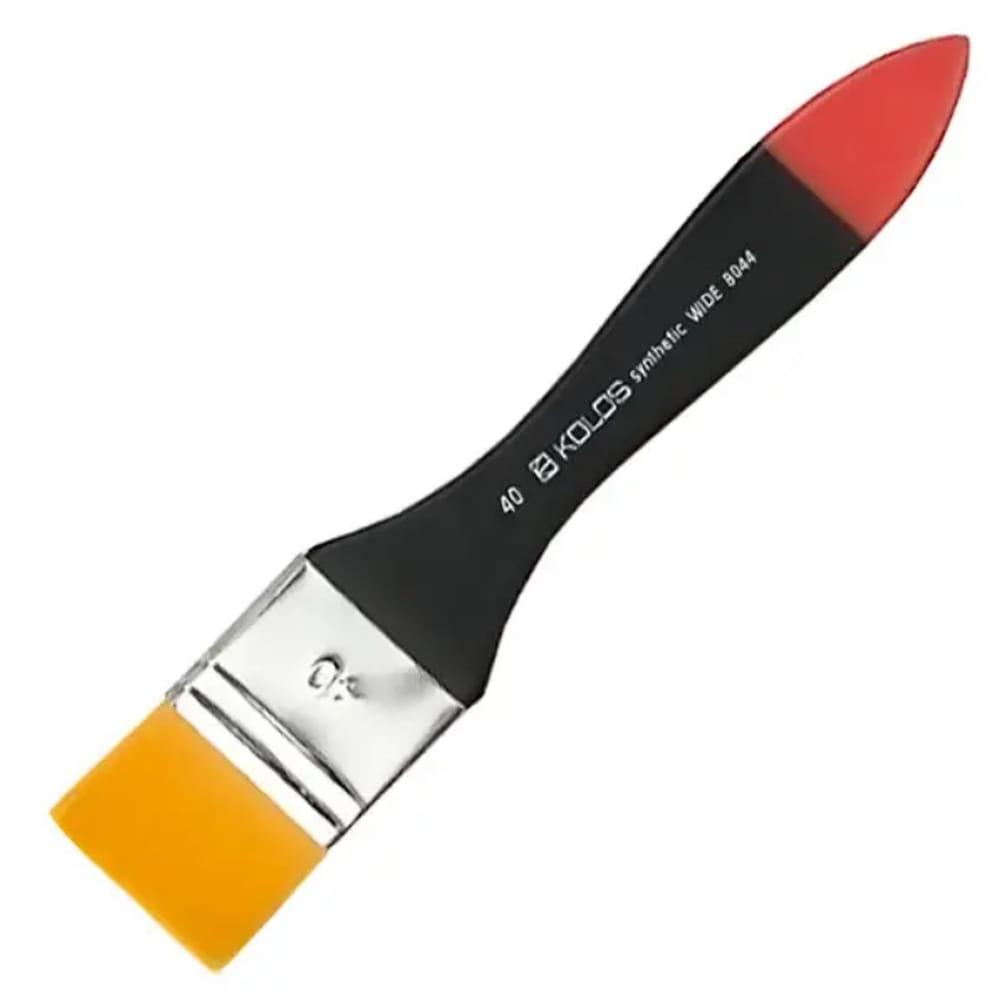 Пензель KOLOS синт флейц. Wide 8044 к.р._№40