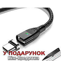 Магнитный кабель Fonken USB Type-C USB Type-C Черный