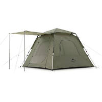 Палатка Naturehike UPF 50+ Ango pop up NH21ZP010 210T Deep Green (6927595796351)