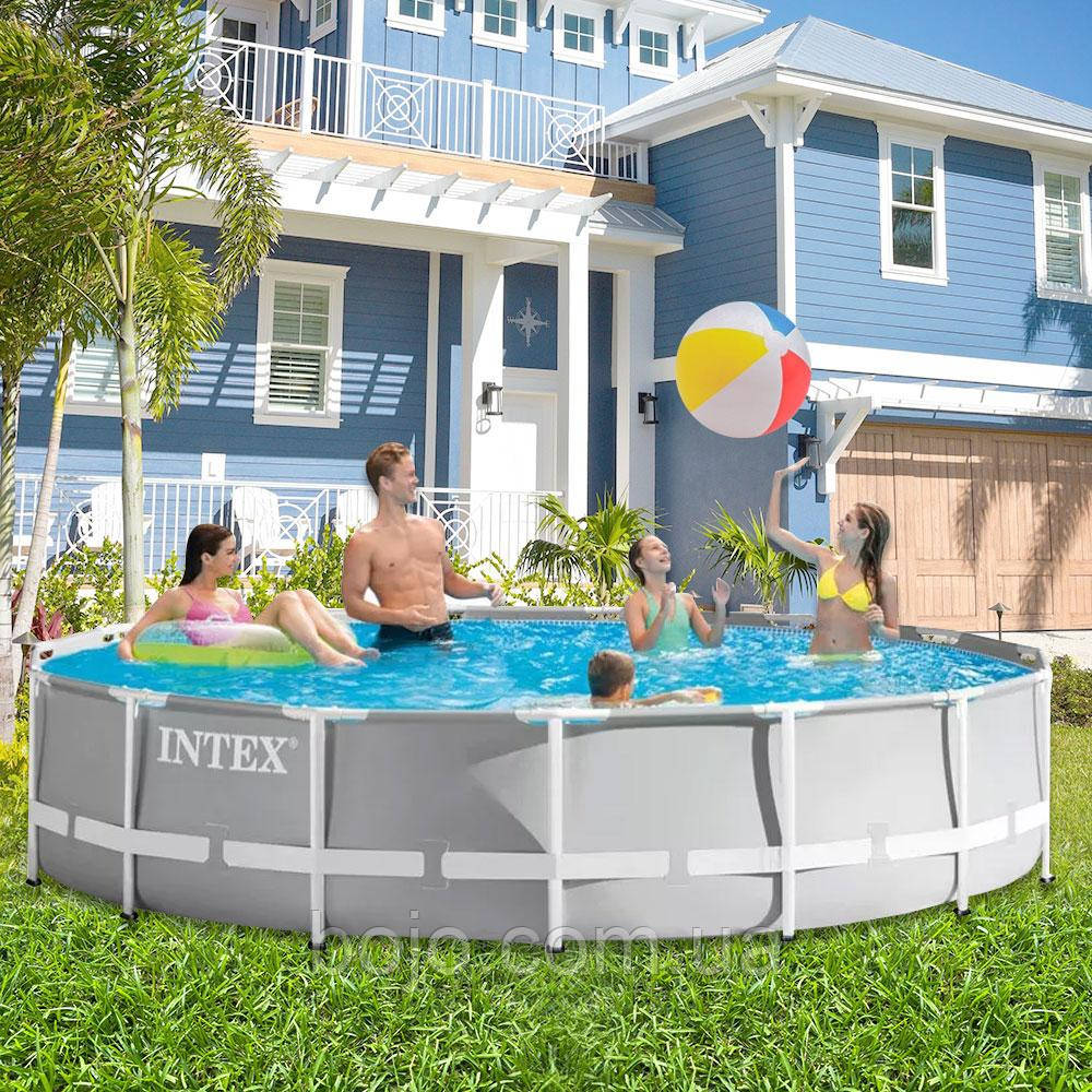 Каркасний басейн Intex 26710 Prism Frame Pool, 366 х 76 см (KL)