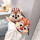 Чохол для AirPods 2/1 series - Чіп та Дейл (Дейл) 3D, силіконовий, фото 4